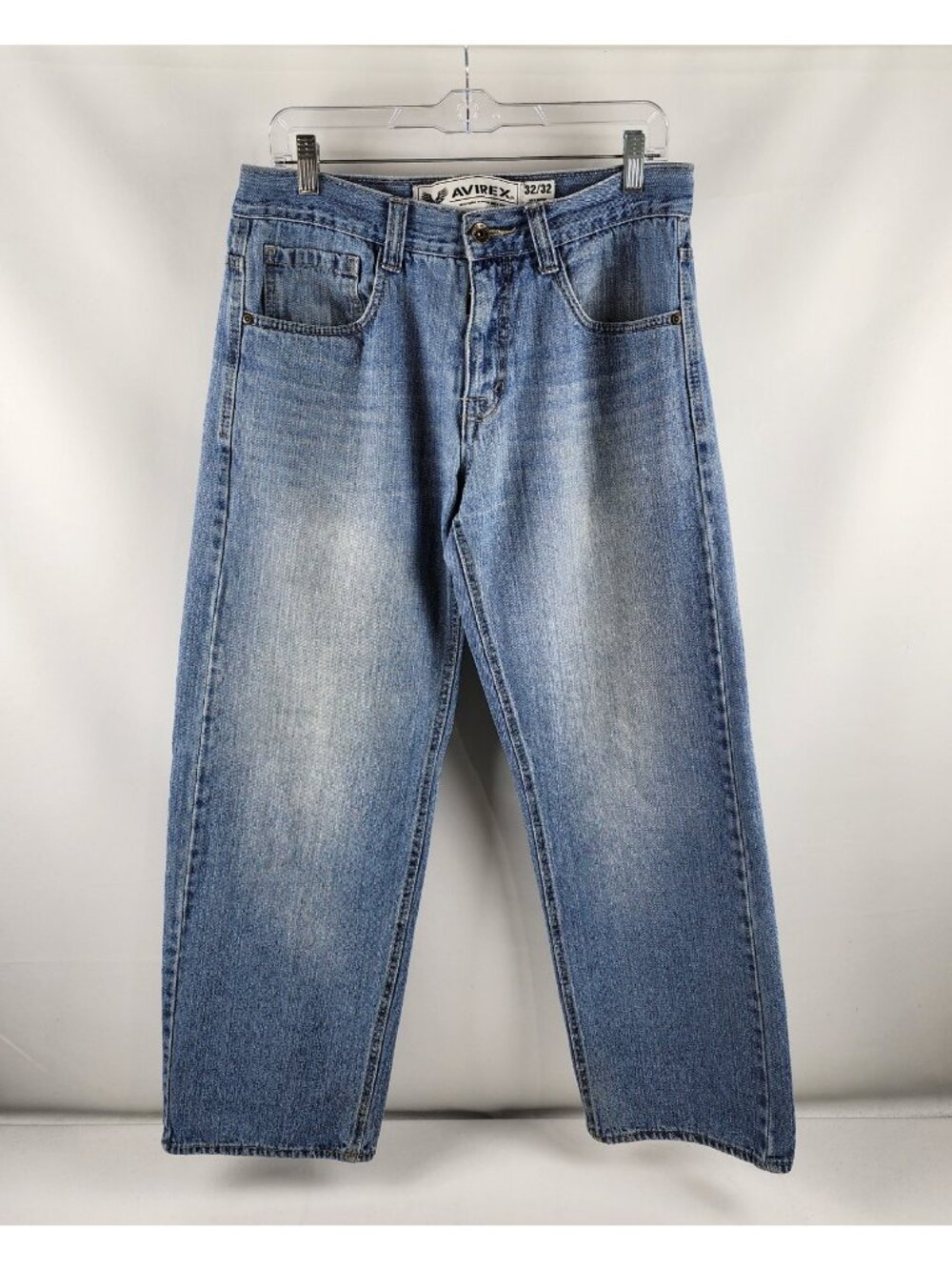 Avirex Jeans Mens 32x30 Blue Vintage Baggy Skater Y2K Denim